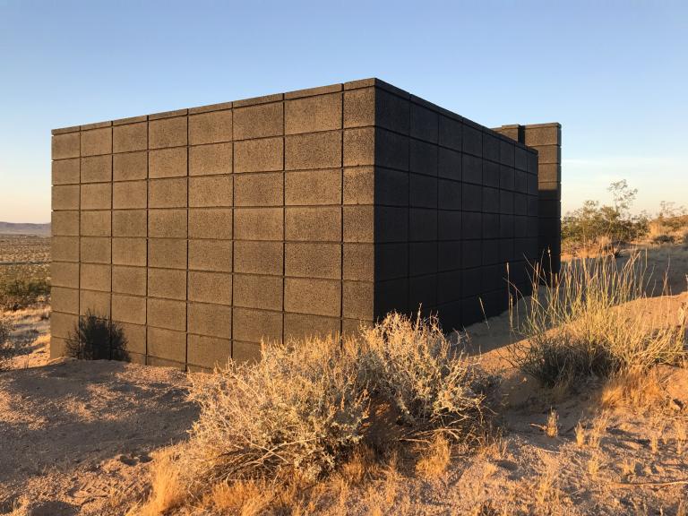 “Planar Pavillions” at A-Z West, Joshua Tree. Photo: Evergreene Studio
