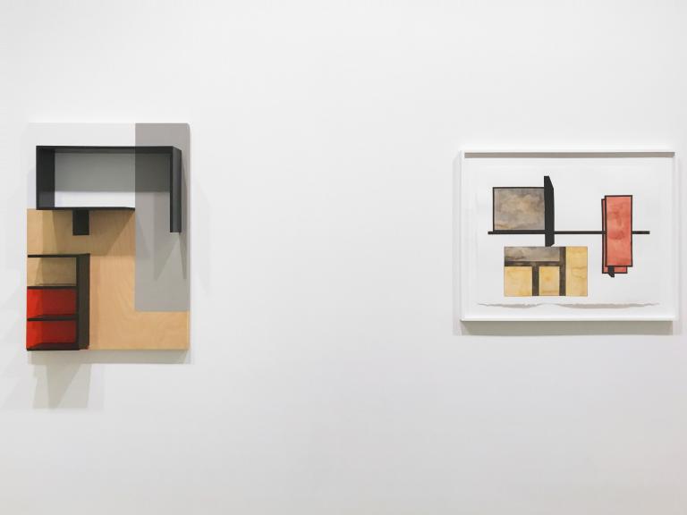 “Planar Configurations” at Regen Projects. Photo: Evergreene Studio