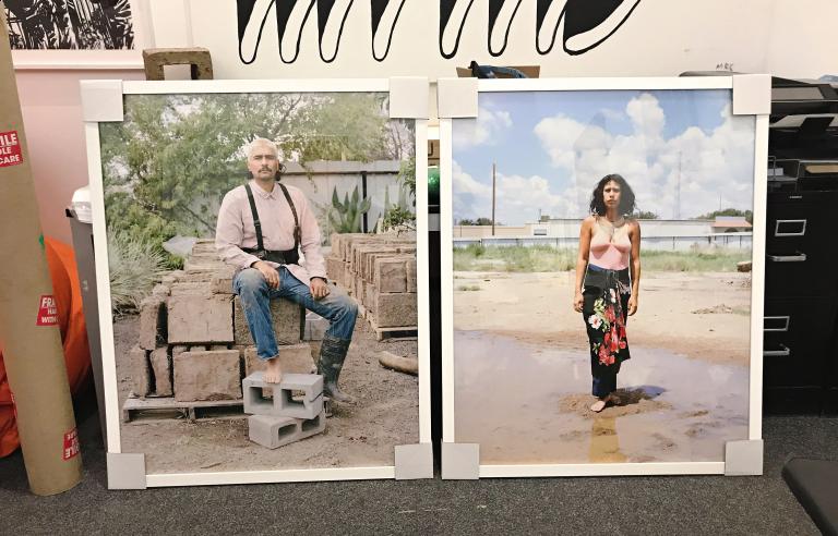 Rafa Esparza and Maria Maea, photographed by Star Montana. Photo: Evergreene Studio