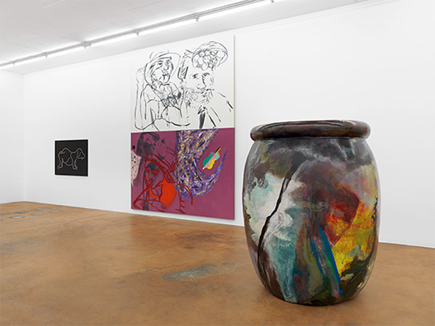 NOW —Aldo Walker (left) in "Zeitgeist" at MAMCO Geneva. Photo: Annik Wetter.