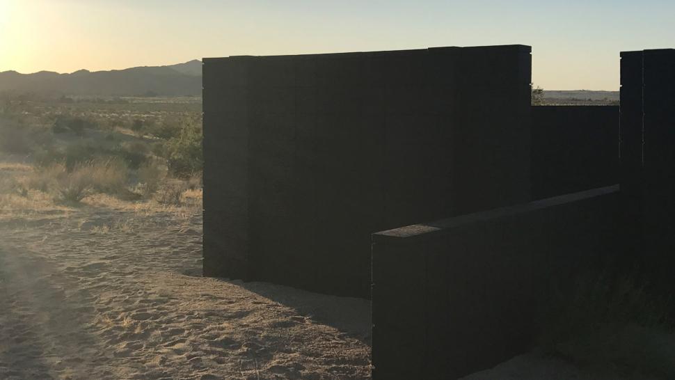 “Planar Pavillions” at A-Z West, Joshua Tree. Photo: Evergreene Studio