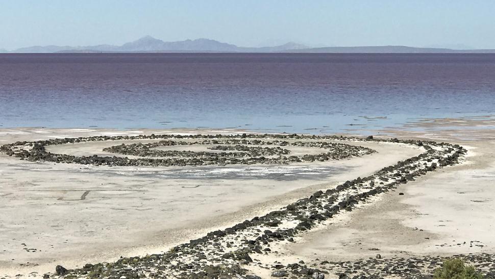 Spiral Jetty. Photo: Evergreene Studio.