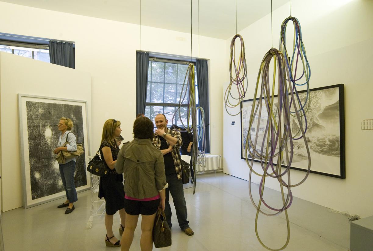 Pierre Vadi (hanging and floor), Didier Rittener (left wall), Andreas Dobler (right wall)