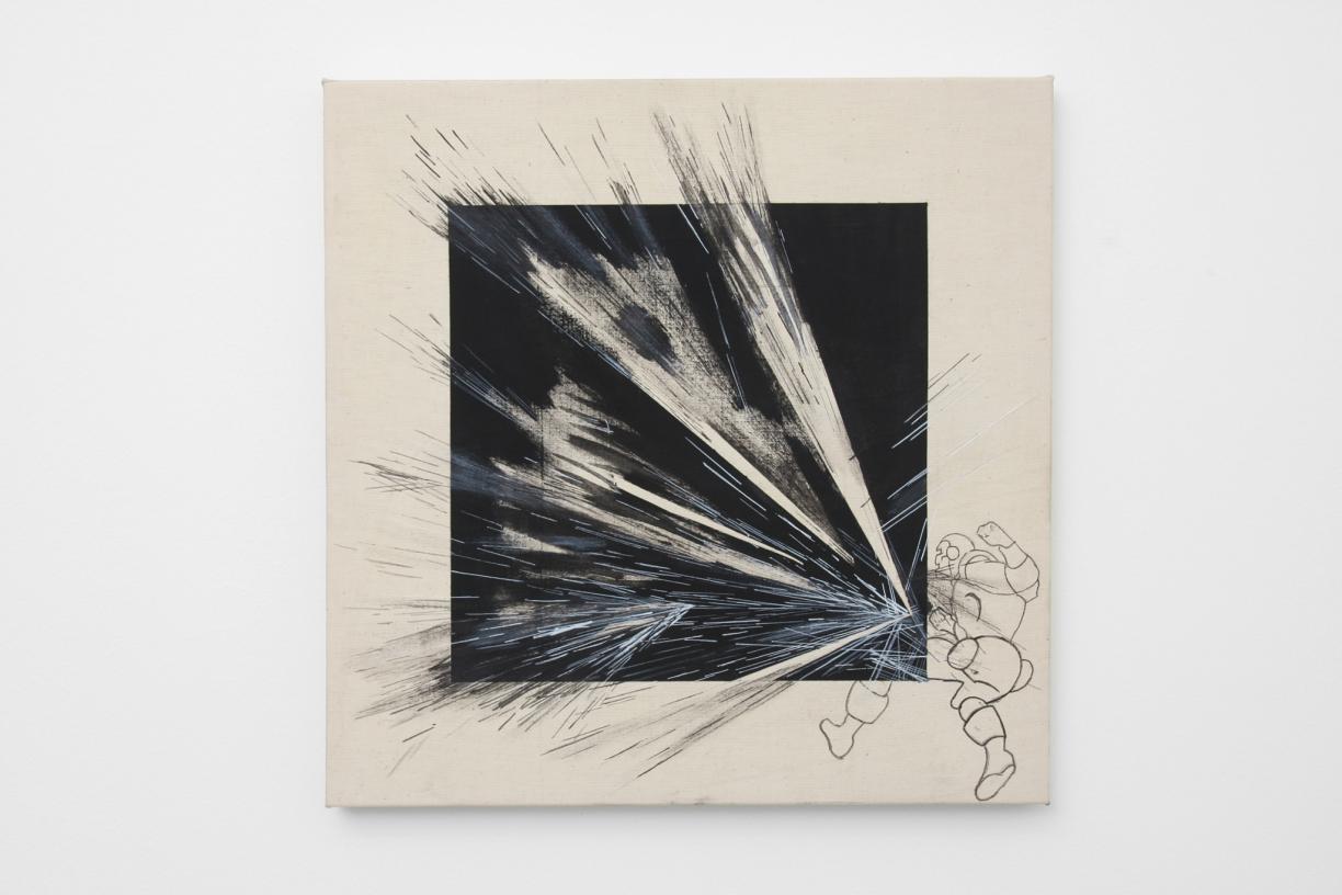 Steven Perrino, Fruzy in a far flung future, 1982 (Photo: Annik Wetter)